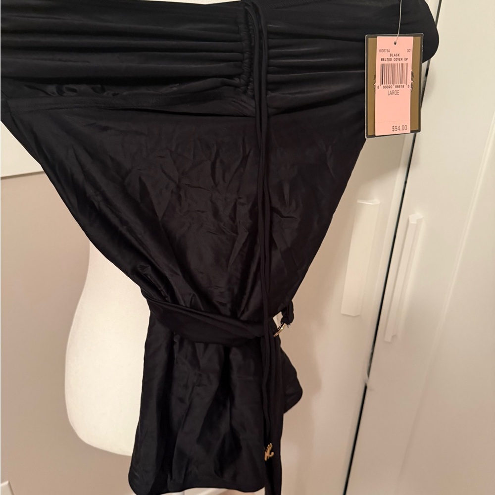 Juicy Couture Elegant Black Swim Coverup